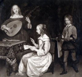 Gerard ter Borch, Musikalische Szene